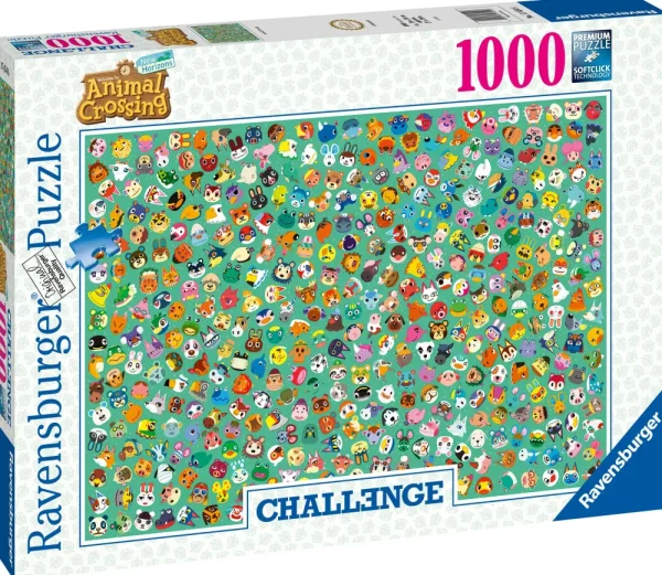Online Puzzle Animal Crossing Challenge, 1000 Pezzi, Puzzle Adulti Puzzle 1000 Pezzi