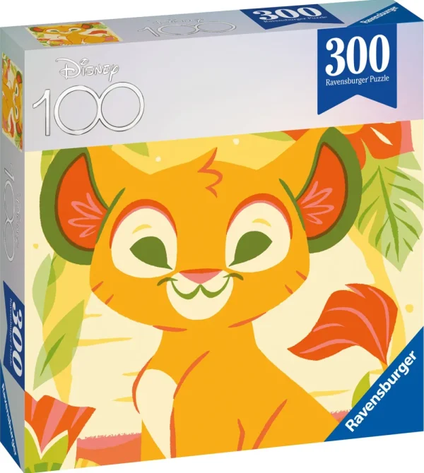 Store Puzzle Disney Il Re Leone, 300 Pezzi, 8+, Limited Edition Disney 100 Puzzle Per Bambini