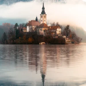 Clearance Puzzle Isola Di Bled, Slovenia, 1500 Pezzi, Puzzle Adulti Puzzle 1000 Pezzi
