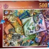 Online Puzzle La Scrivania Dell'Archeologo, 500 Pezzi, Puzzle Adulti Puzzle 500 Pezzi