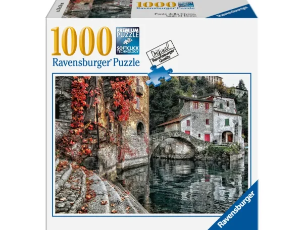 Best Puzzle Lago Di Como, Collezione Meraviglie Italiane, 1000 Pezzi, Puzzle Adulti Puzzle 1000 Pezzi