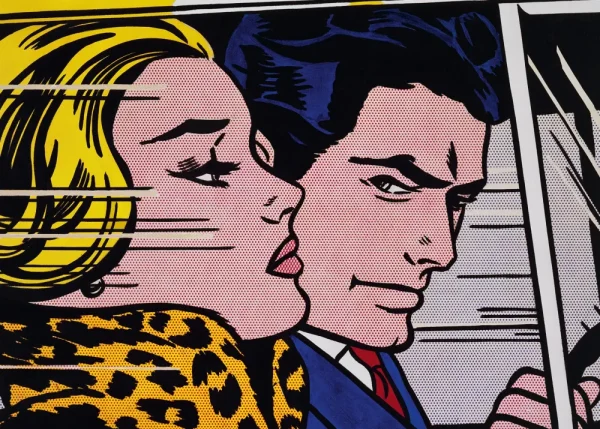 Best Sale Puzzle Lichtenstein: In The Car, Art Collection, 1000 Pezzi, Puzzle Adulti Puzzle 1000 Pezzi