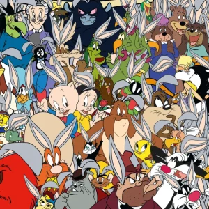 Outlet Puzzle Looney Tunes, 1000 Pezzi, Puzzle Adulti Puzzle 1000 Pezzi