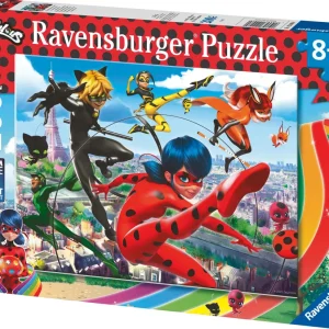 New Puzzle Miraculous, 200 Pezzi Xxl, Eta Raccomandata 8+ Anni Puzzle Per Bambini