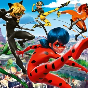 New Puzzle Miraculous, 200 Pezzi Xxl, Eta Raccomandata 8+ Anni Puzzle Per Bambini