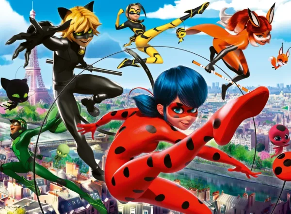New Puzzle Miraculous, 200 Pezzi Xxl, Eta Raccomandata 8+ Anni Puzzle Per Bambini