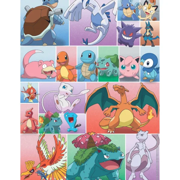 Best Puzzle Pokemon, 2 500 Pezzi, Puzzle Adulti Puzzle 500 Pezzi