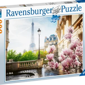 New Puzzle Primavera A Parigi, 500 Pezzi, Puzzle Adulti Puzzle 500 Pezzi