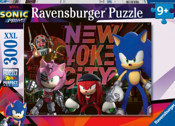 Cheap Puzzle Sonic, 300 Pezzi Xxl, Eta Raccomandata 9+ Anni Puzzle Per Bambini
