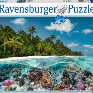 Fashion Puzzle Un Tuffo Alle Maldive, 2000 Pezzi, Puzzle Adulti Puzzle 2000 Pezzi
