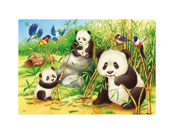 Sale Puzzle 2X24 Pezzi Dolci Koala E Panda Puzzle Per Bambini