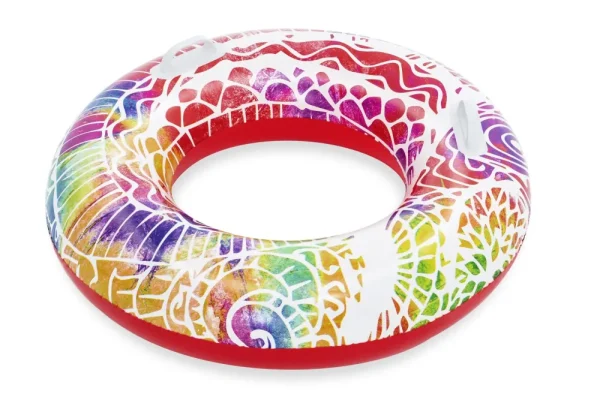 Cheap Salvagente Colori Classici, Cm. 91, 2 Colori Assortiti Salvagenti E Braccioli Bambini