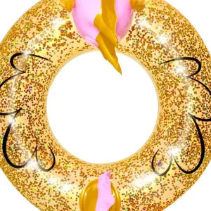 Cheap Salvagente Fashion Cavalluccio Marino Glitterato Cm. 115 Salvagenti E Braccioli Bambini