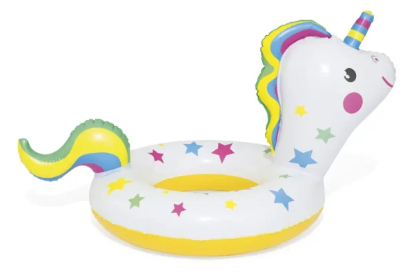 Best Sale Salvagentetesta Animali 3 Personaggi Assortiti: Unicorno (Cm. 79 58), Squalo (Cm. 84 71), Pappagallo (Cm. 84 76) Salvagenti E Braccioli Bambini