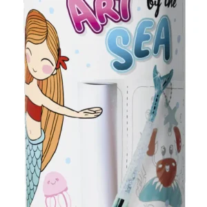Cheap Sandy Colorando Art By The Sea In Display Da 8 Mosaici, Sabbia, Glitter