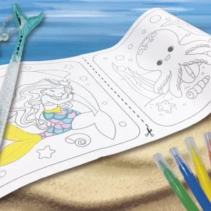 Cheap Sandy Colorando Art By The Sea In Display Da 8 Mosaici, Sabbia, Glitter