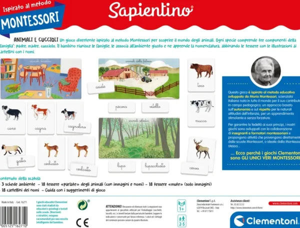 Fashion Montessori Gli Animali E I Loro Cuccioli Primi Apprendimenti
