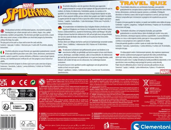 Cheap Travel Quiz Marvel Spiderman Primi Apprendimenti