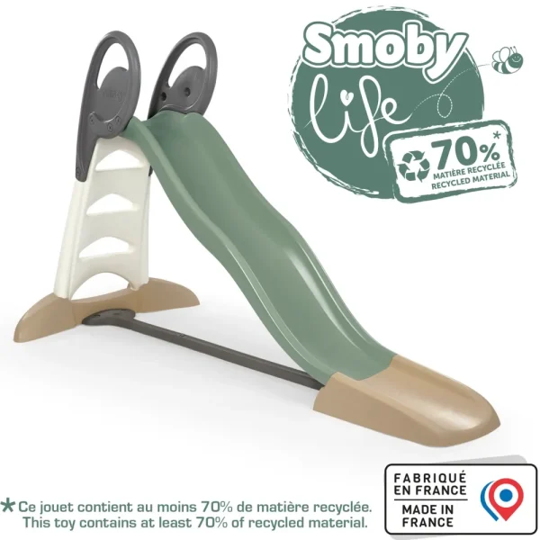 Hot Scivolo Xl Green Per Bambini Dai 3 Anni Made In France Scivoli