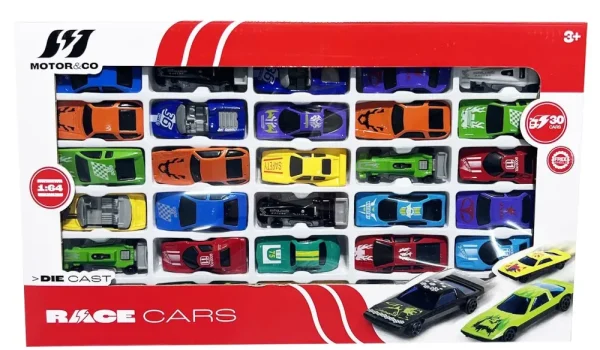 Best Sale Set 30 Auto Die Cast Macchinine Bambini