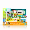 Hot Set 2 In 1 Busy Stack & Nest Ball Drop + Happy Hoops Giochi Di Apprendimento