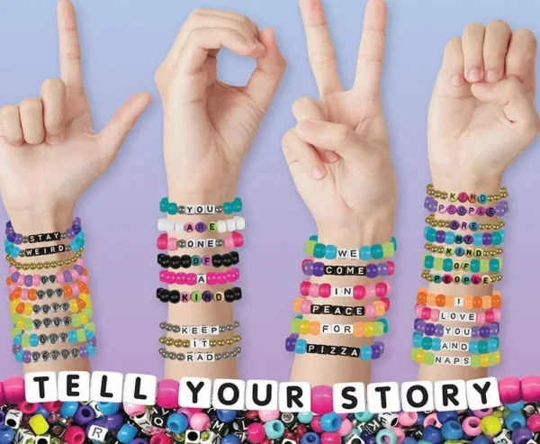 Flash Sale Set Crea I Tuoi Braccialetti Alphabet Bead It'S My Story Moda, Gioielli, Decorazioni, Cosmetici