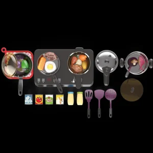Fashion Set Cucina A Induzione Cucine Giocattolo