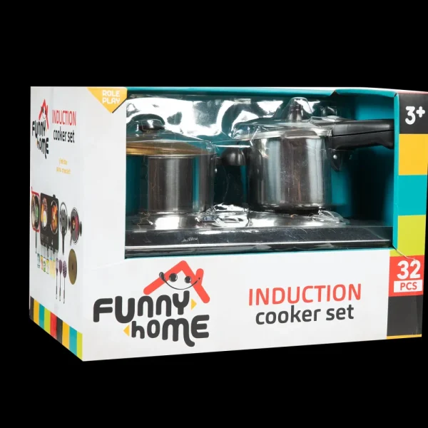 Fashion Set Cucina A Induzione Cucine Giocattolo