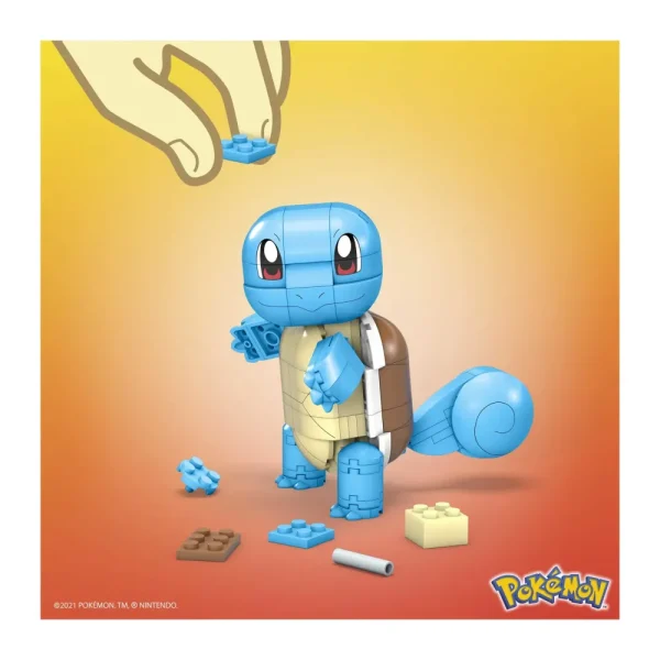 Discount Set Di Costruzioni Mega Construx Squirtle Da Costruire Ed Esporre, Costruzioni Giocattolo Per Bambini Costruzioni Bambini