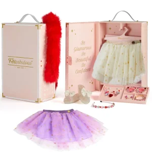 Best Set Di Vestiti Glamour Fashion Forward Glam Dress-Up Trunk Moda, Gioielli, Decorazioni, Cosmetici