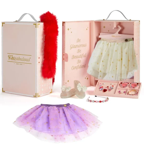Best Set Di Vestiti Glamour Fashion Forward Glam Dress-Up Trunk Moda, Gioielli, Decorazioni, Cosmetici