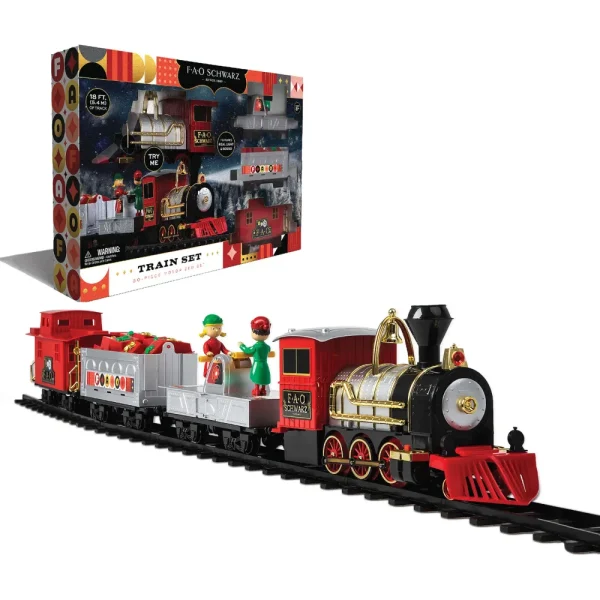 Cheap Set Ferrovia Radiocomandato Con Personaggi In Movimento E 30 Binari Mondi Immaginari