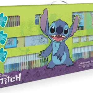 Hot Set Mega Maxi Coloring Stitch Attivita Creativa Con Timbri E Colori Kit Artistici E Pittura