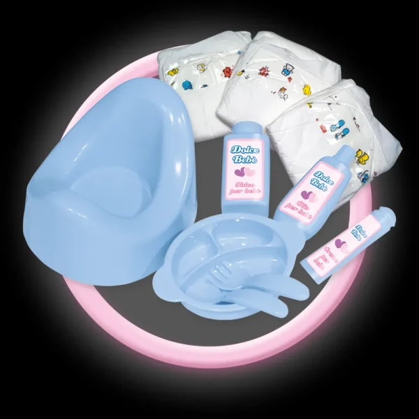 Cheap Set Pappa E Bagnetto Passeggini Per Bambolotti
