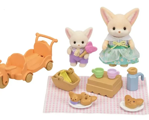 Shop Set Picnic Al Sole Sorella E Bebe Volpe Fennec -Personaggi E Playset Del Meraviglioso Mondo Mini Dolls