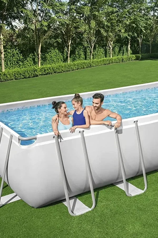 Best Sale Set Piscina Fuori Terra Power Steel ® Da 6.40 M X 2.74 M X 1.32 M Piscine Da Giardino
