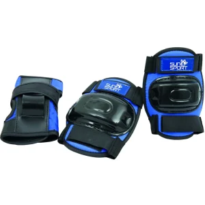 Fashion Set Protezioni Per Pattinaggio, Bici E Altre Attivita Sportive Regolabili, Adatti A Bambini Fino A 50 Kg Disponibile In Rosa E Blu Accessori Per Attivita Sportive