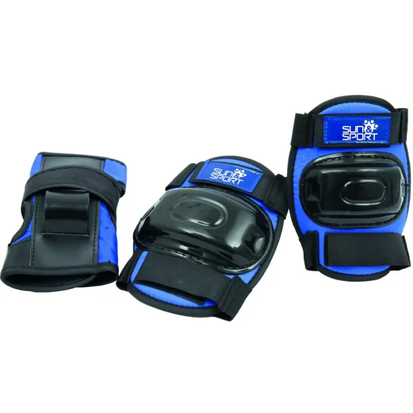 Fashion Set Protezioni Per Pattinaggio, Bici E Altre Attivita Sportive Regolabili, Adatti A Bambini Fino A 50 Kg Disponibile In Rosa E Blu Accessori Per Attivita Sportive