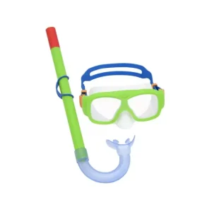 Outlet Set Snorkeling Freestyle, 7-14 Anni, 2 Colori Assortiti, Protezione Uv, Lenti In Policarbonato Maschere E Pinne