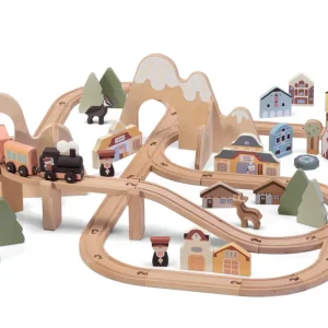 Discount Sevi Il Trenino Delle Alpi Veicoli In Legno