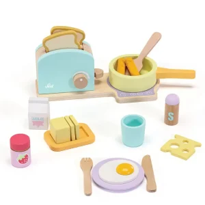 Discount Sevi Set Prima Colazione (21 Pz) Giochi Di Imitazione In Legno