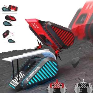 Best Pack Con Due Carri Armati Radiocomandati Battle Track Macchinine Telecomandate