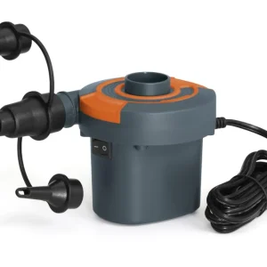 Cheap Sidewinder Pompa Di Gonfiaggio Elettrica 12 Volt Corrente Alternata/Corrente Continua(Contenuto: Pompa Di Gonfiaggico Elettrica, 3 Adattatori Per Valvole, 220-240 V / 50 Hz 12 V Cc) Piscine Da Giardino