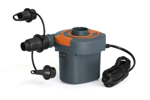 Cheap Sidewinder Pompa Di Gonfiaggio Elettrica 12 Volt Corrente Alternata/Corrente Continua(Contenuto: Pompa Di Gonfiaggico Elettrica, 3 Adattatori Per Valvole, 220-240 V / 50 Hz 12 V Cc) Piscine Da Giardino