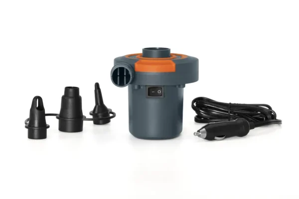 Cheap Sidewinder Pompa Di Gonfiaggio Elettrica 12 Volt Corrente Alternata/Corrente Continua(Contenuto: Pompa Di Gonfiaggico Elettrica, 3 Adattatori Per Valvole, 220-240 V / 50 Hz 12 V Cc) Piscine Da Giardino