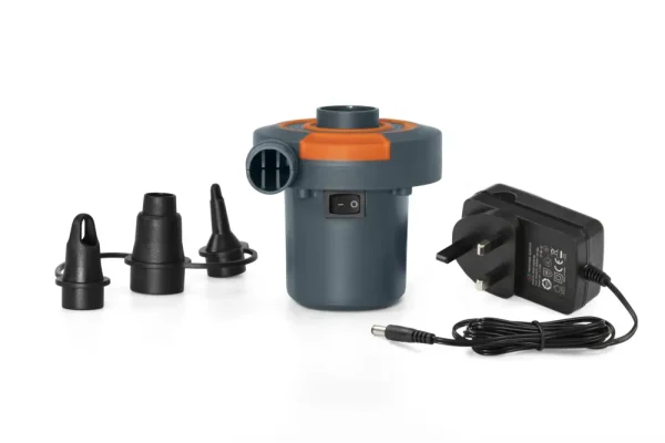 Cheap Sidewinder Pompa Di Gonfiaggio Elettrica 12 Volt Corrente Alternata/Corrente Continua(Contenuto: Pompa Di Gonfiaggico Elettrica, 3 Adattatori Per Valvole, 220-240 V / 50 Hz 12 V Cc) Piscine Da Giardino