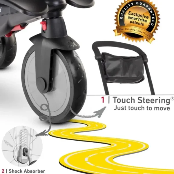 Store Smartrike Str7 7 In 1 Nero Tricicli E Balance Bikes