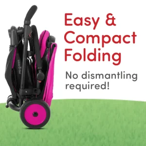 Best Smartrike Str3 Folding 6 In 1 Rosa Tricicli E Balance Bikes