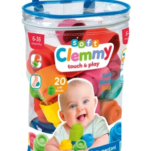 Flash Sale Soft Clemmy Sacca 20 Mattoncini Costruzioni Bambini