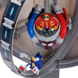 Cheap Death Egg Playset, Set Da Gioco Con 2 Personaggi E Accessori. Sconfiggi Con Il Malvagio Robotnik! Action Figures